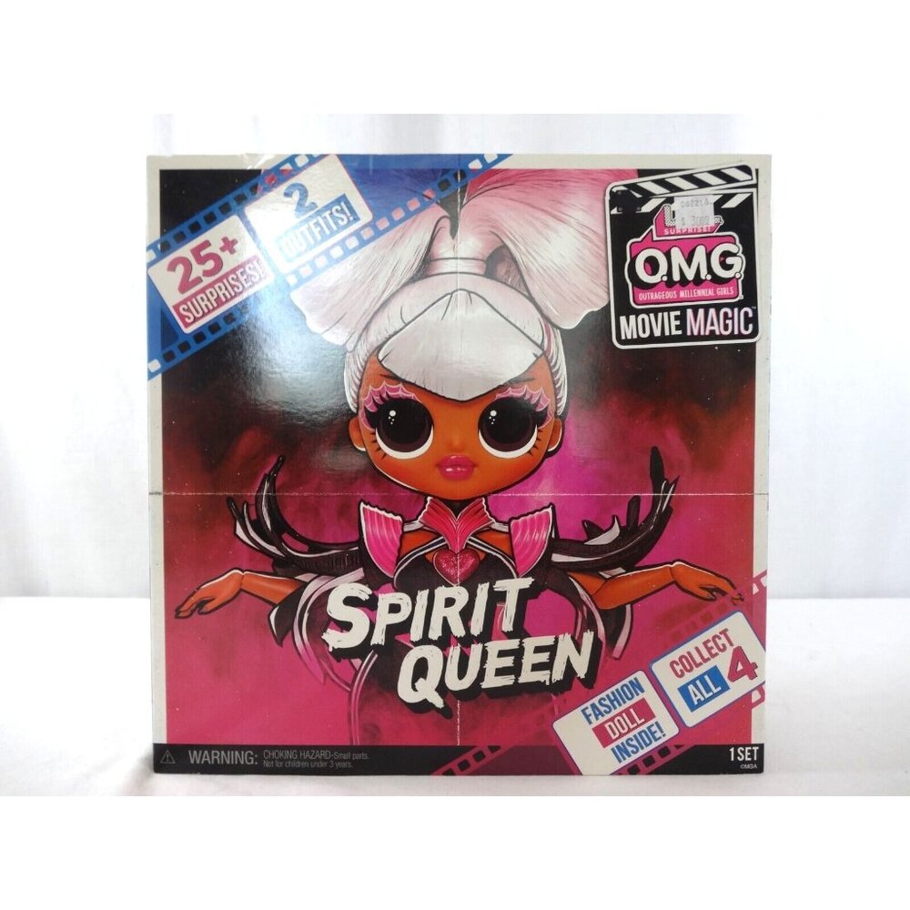 LOL Surprise Omg Movie Magic Spirit Queen‎ Fashion Doll with Surprises Open Box